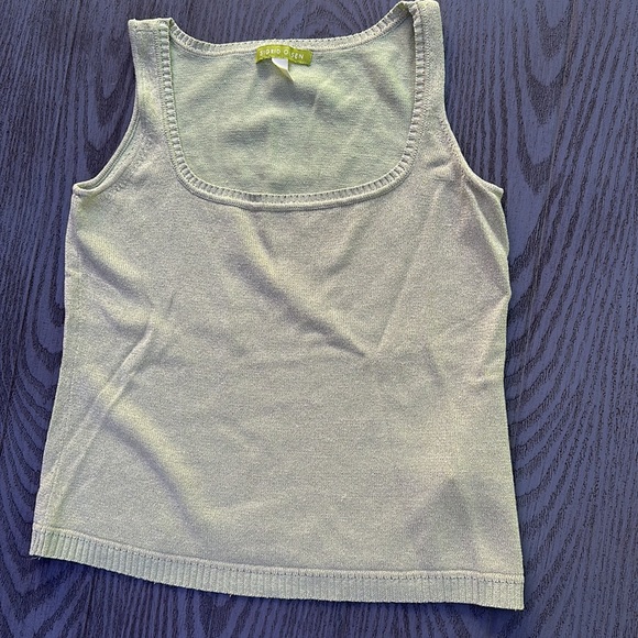 Vintage Sigrid Olsen Sparkly Cardigan & Tank - Picture 9 of 12